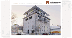 Desktop Screenshot of bunkerwohnen.de